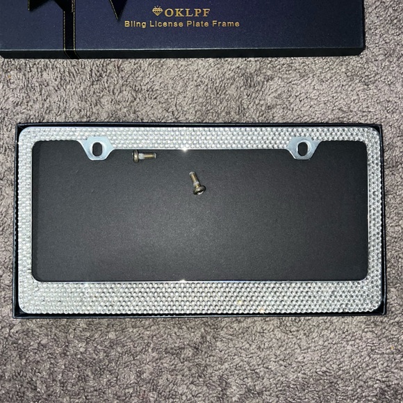 Bling License Plate Frame - Picture 3 of 3